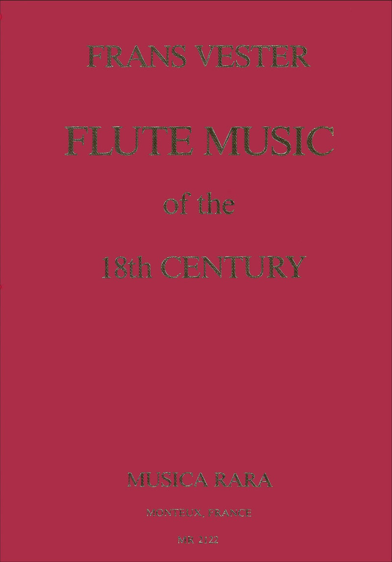 Flute Music of the 18th Century（ハードカバー）