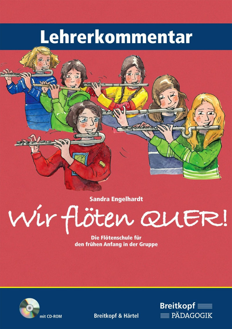 Wir flöten QUER!, Teachers notes, with CD-ROM