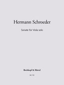 Sonata for viola solo