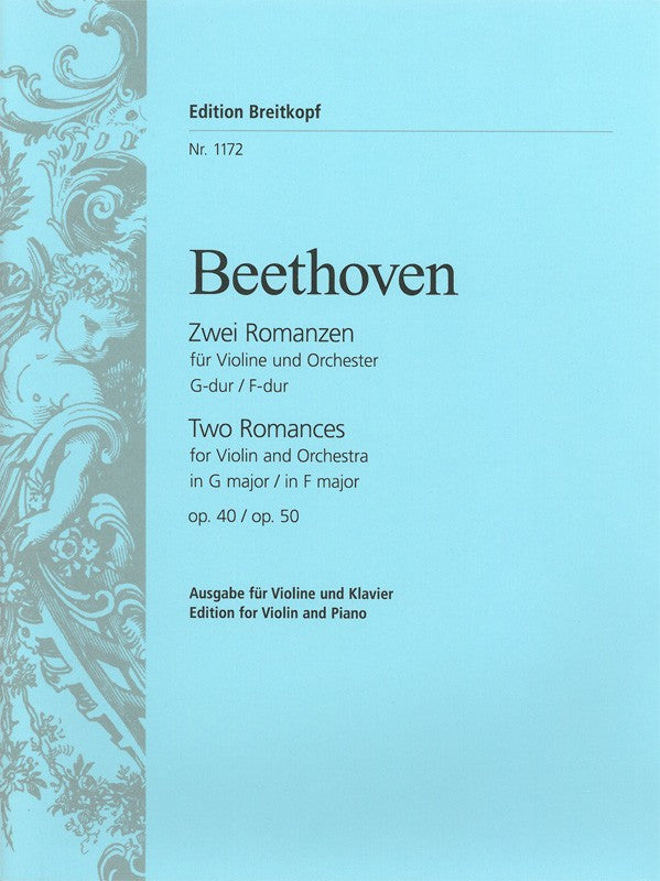 Romances in G/ F major Op. 40/50