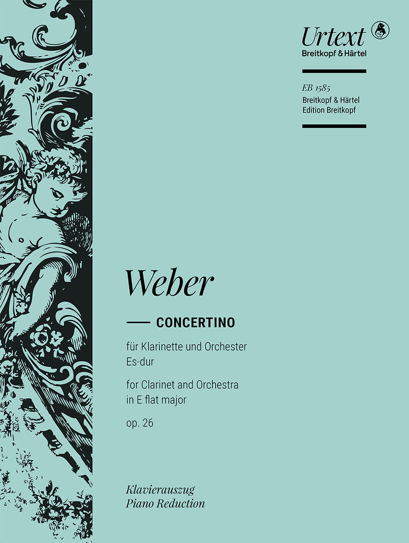 Concertino in Eb major Op. 26（ピアノ・リダクション）