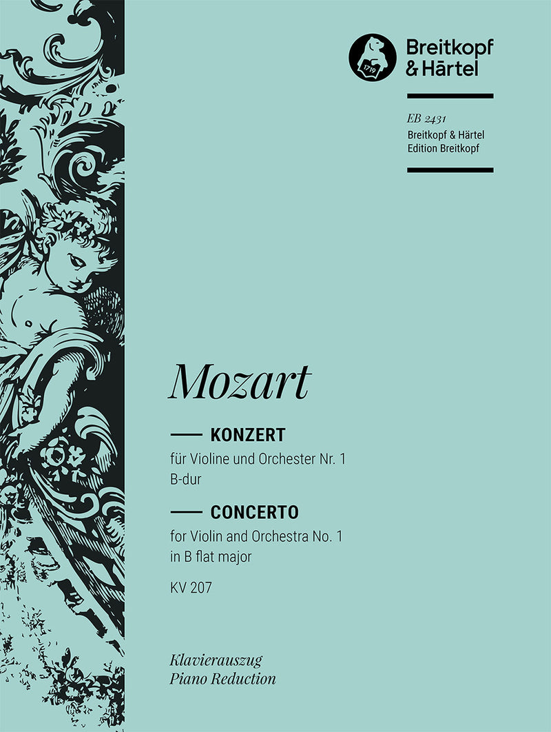 Violin Concerto [No. 1] in Bb major K. 207（ピアノ・リダクション）