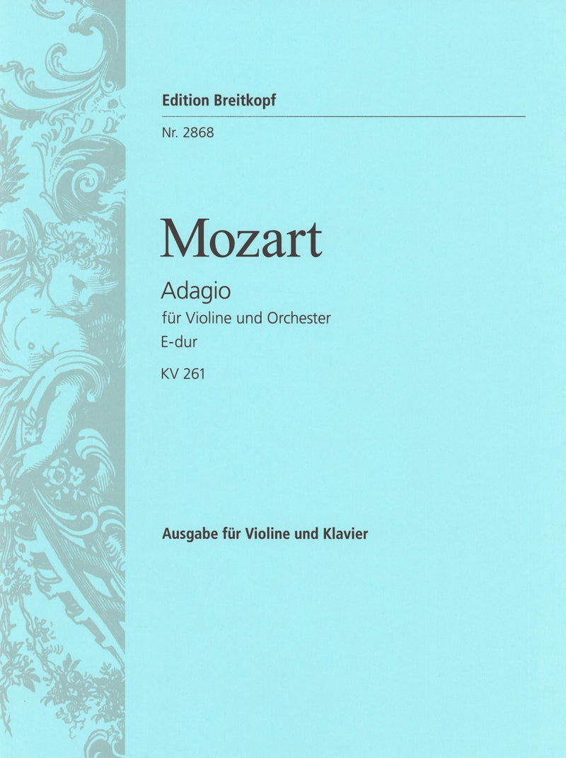 Adagio in E major K. 261（ピアノ・リダクション）