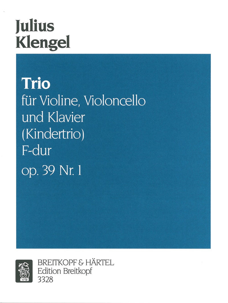 Children's Trio in F major Op. 39 No, 1