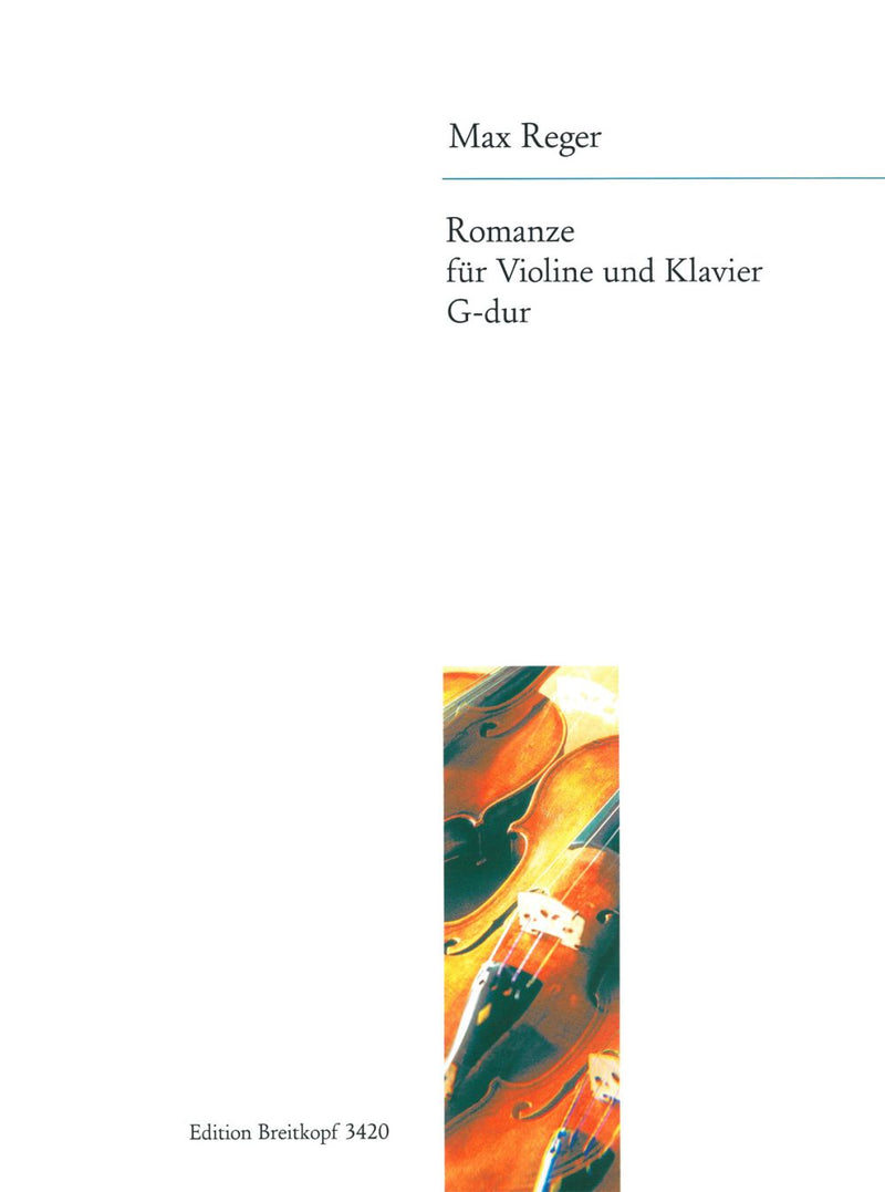 Romance in G major [Violin and piano]