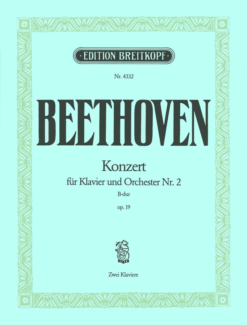 Piano Concerto No. 2 in Bb major Op.19（ピアノ・リダクション）