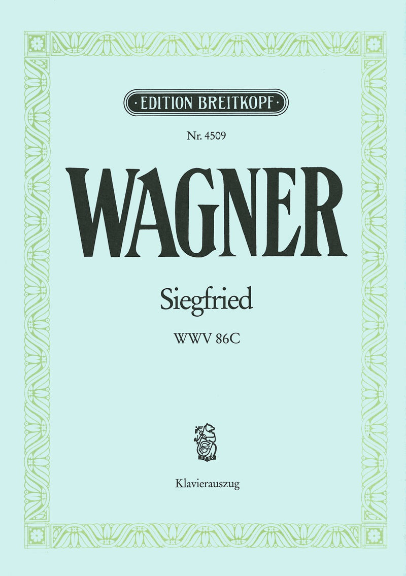 Siegfried WWV 86 C（ヴォーカル・スコア）