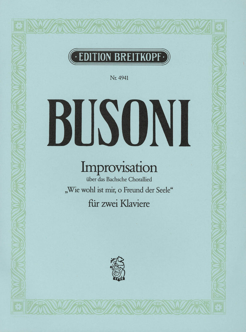 Improvisation on J. S. Bachs Chorallied BWV 517 K 271