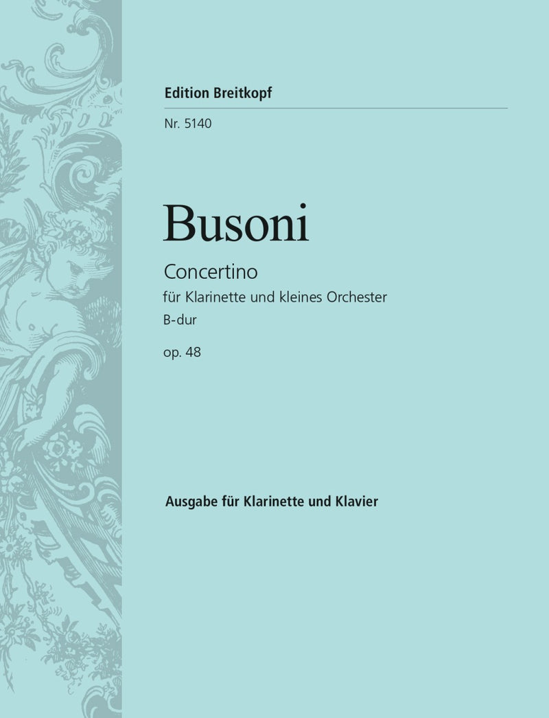 Concertino in Bb major Op. 48 K 267（ピアノ・リダクション）