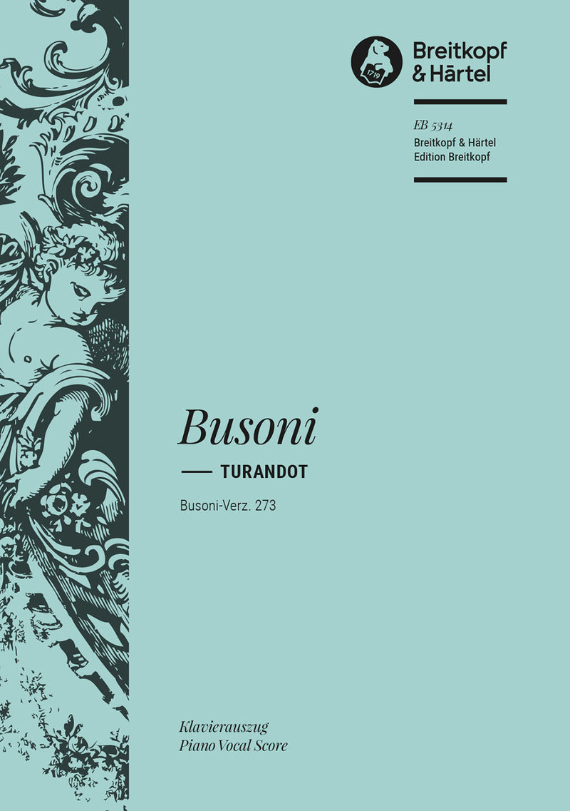 Turandot K 273（ヴォーカル・スコア）