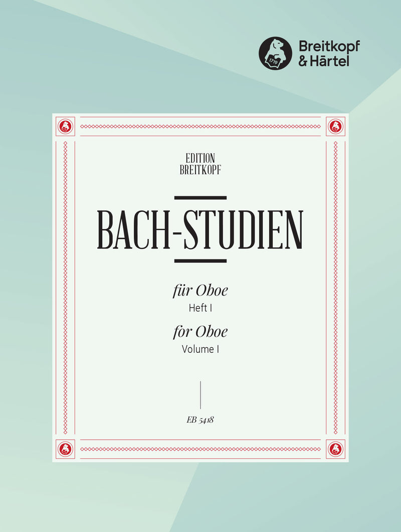Bach-Studies for Oboe, vol. 1