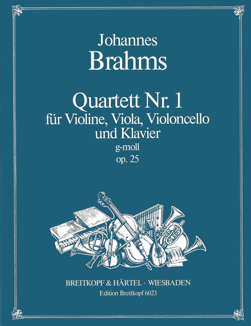 Piano Quartet No, 1 in G minor Op. 25