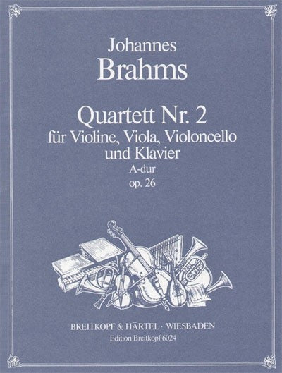 Piano Quartet No, 2 in A major Op. 26