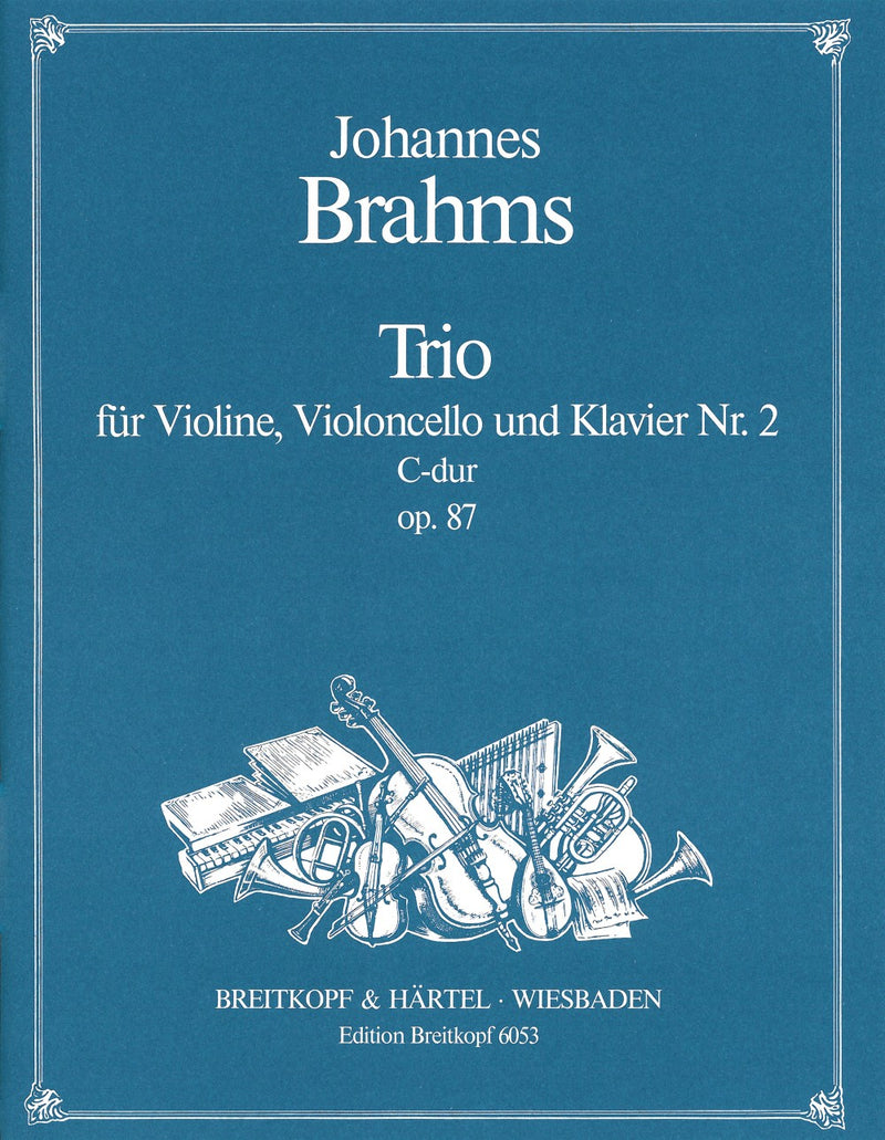 Piano Trio No, 2 in C major Op. 87