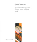 6 Italian Canzonets Op. 4