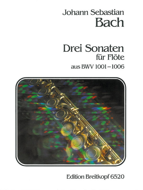 3 Sonatas and 3 Partitas BWV 1001-1006（フルート版）