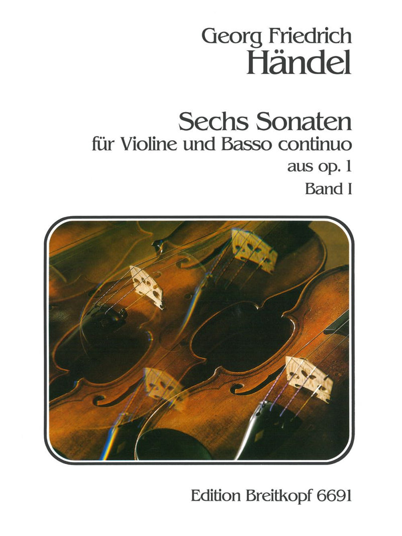 6 Sonatas Op. 1, vol. 1