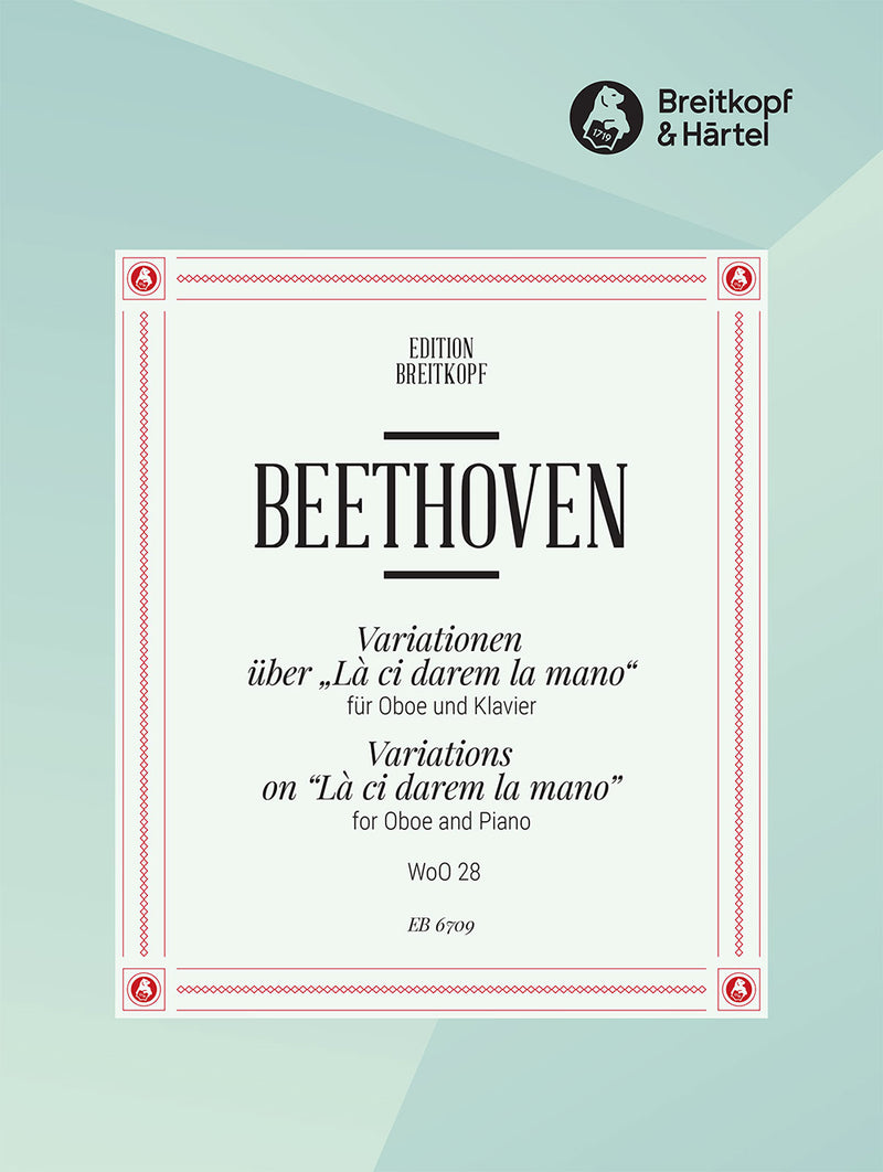 Variations on "Là ci darem la mano" from Mozart’s "Don Giovanni" WoO 28（ピアノ・リダクション）