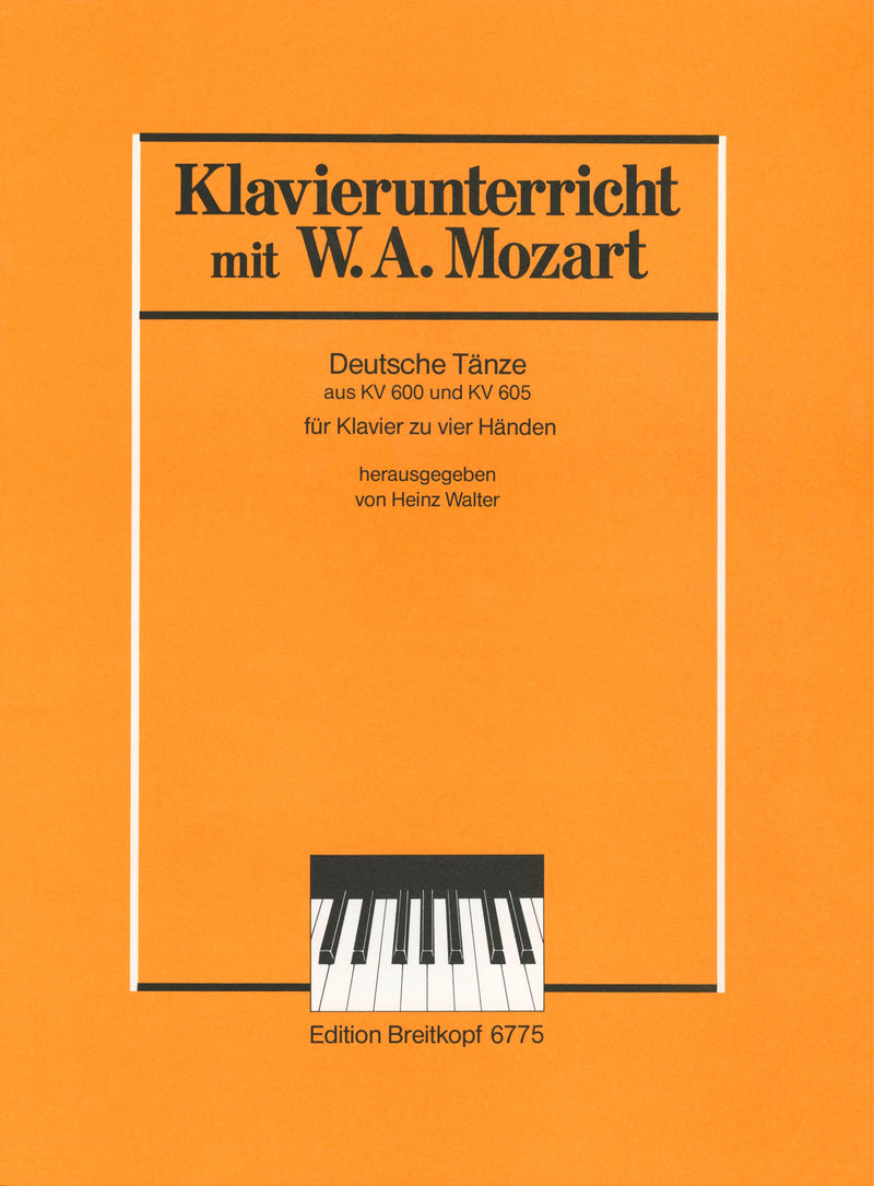 German Dances from K. 600 and K. 605