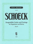 Selected Lieder and Songs, high voice, vol. 2