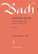 Kantate BWV 104 "Du Hirte Israel, höre" （ヴォーカル・スコア）