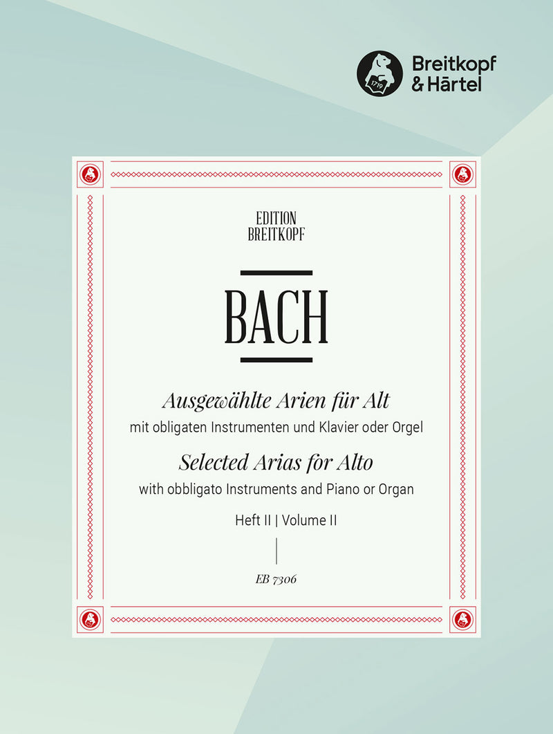 Selected Arias for Alto, vol. 2