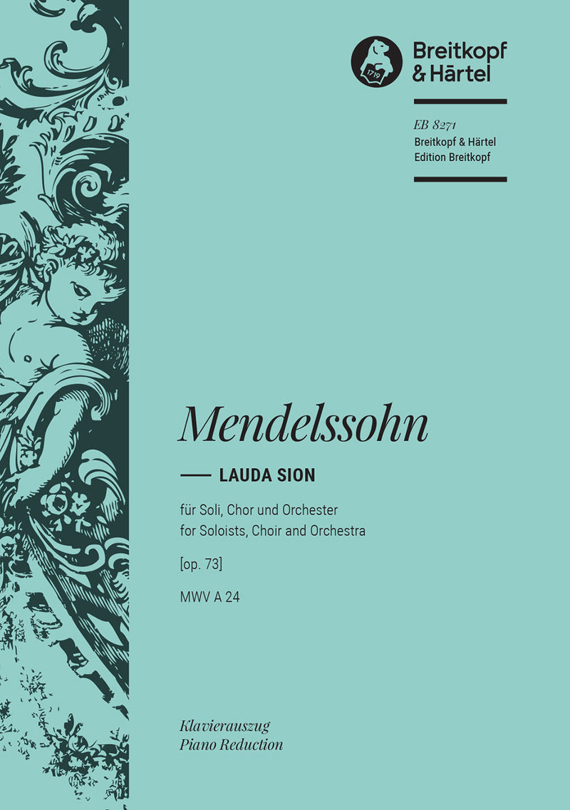 Lauda Sion MWV A 24 (Op. 73) （ヴォーカル・スコア）