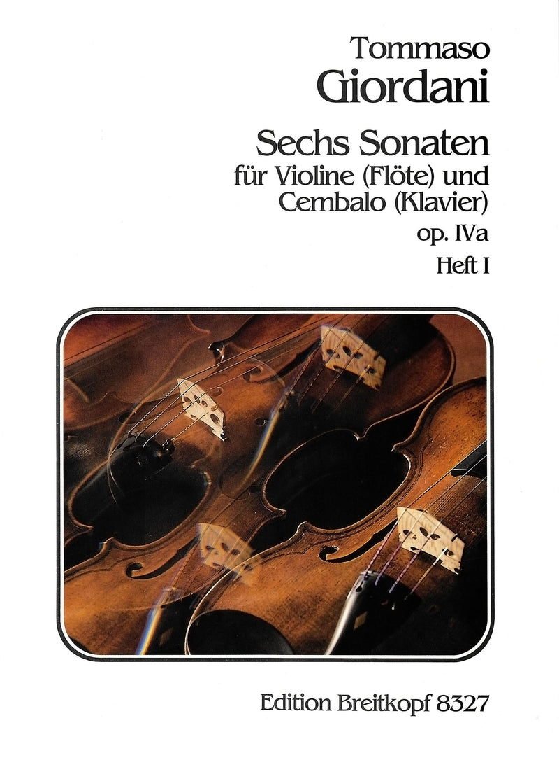 6 Sonatas Op. 4a, vol. 1