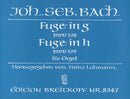 2 Fugues in G major BWV 578 und B minor BWV 579