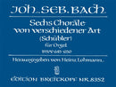 6 Chorales of various types BWV 645-650
