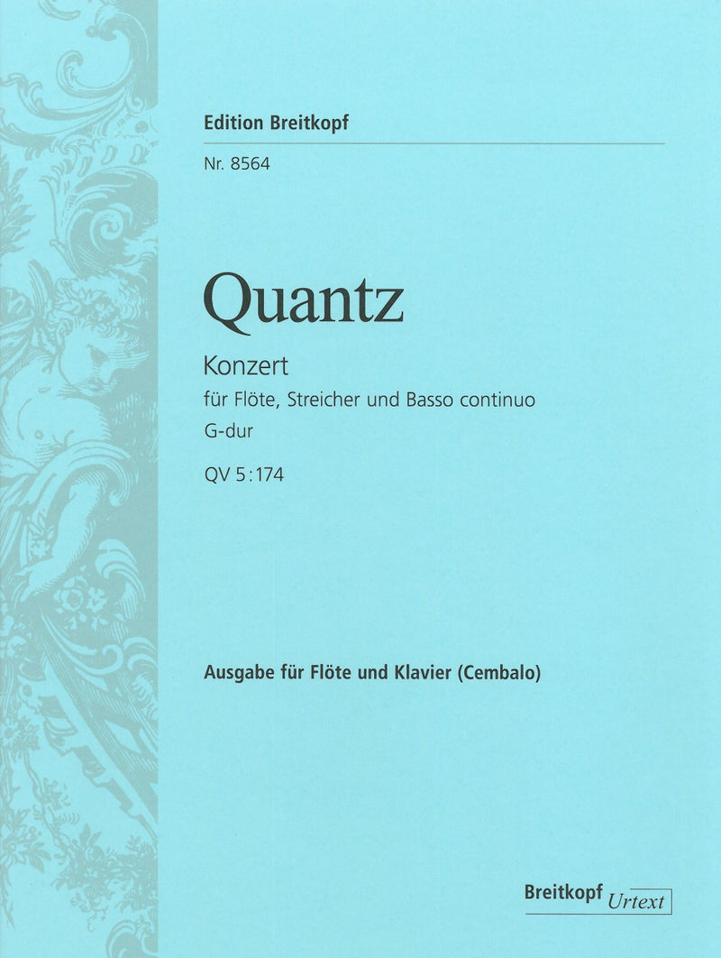 Flute Concerto in G major QV 5:174（ピアノ・リダクション）