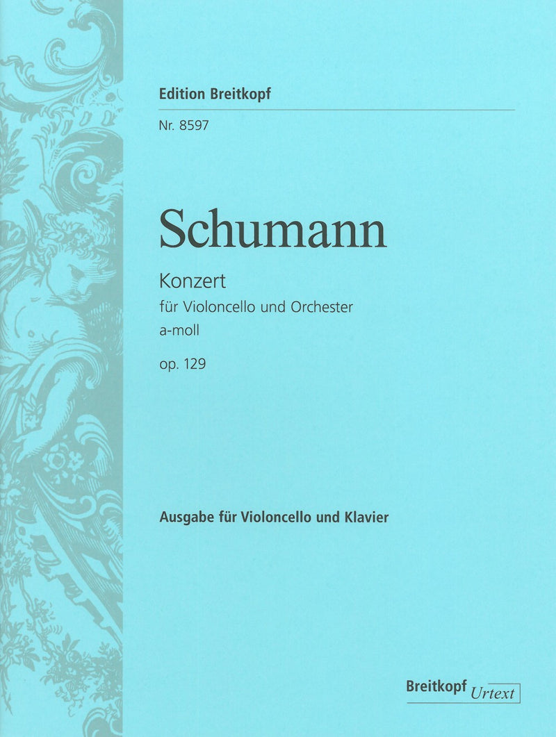 Violoncello Concerto in A minor Op. 129（ピアノ・リダクション）