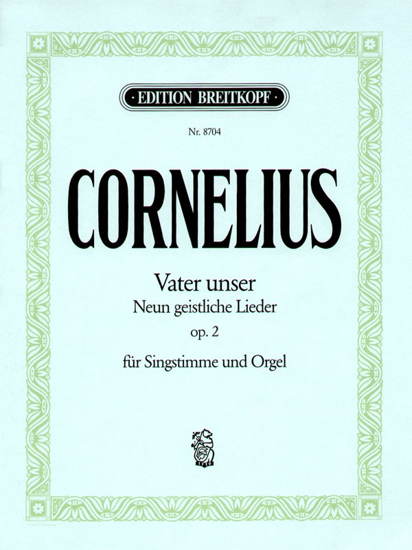 Vater unser Op. 2(Medium voice and organ)
