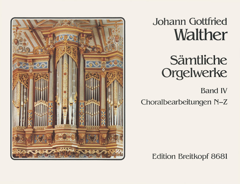 Complete organ works, vol. 4: Chorale settings, N-Z