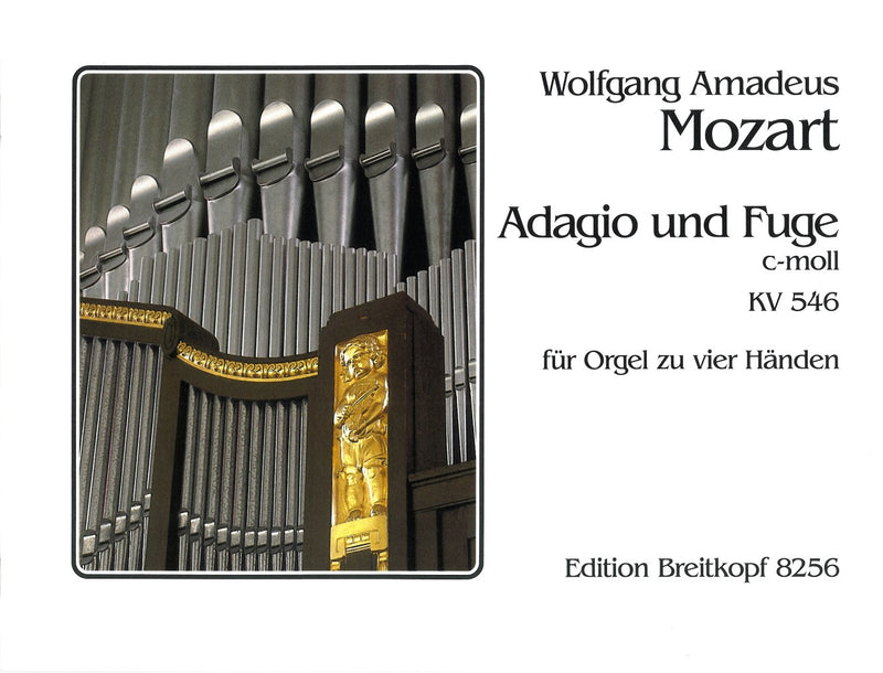 Adagio and fugue in C minor K. 546（オルガン１台４手版）