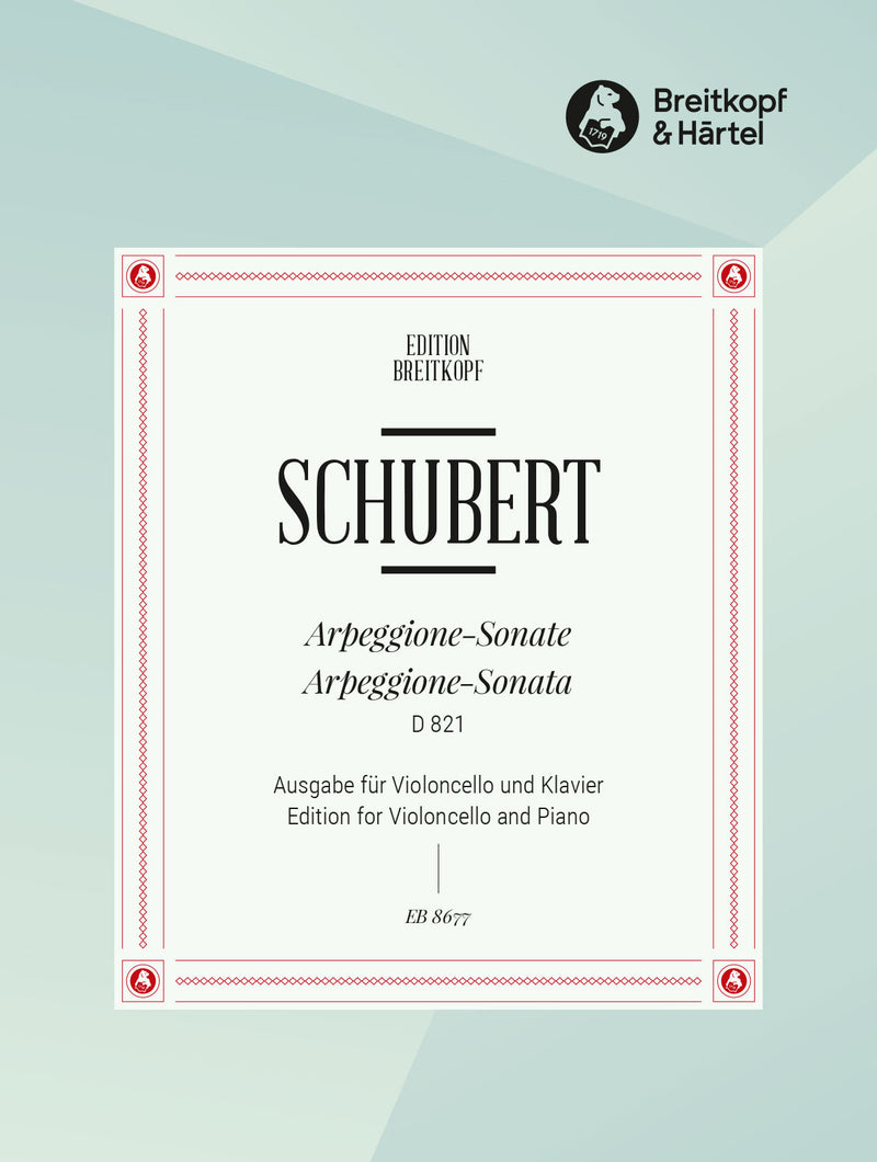 Arpeggione Sonata in A minor D 821（チェロとピアノ版）