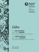 3 Cadenzas to Mozart's Concerto in C major K, 299 (297c)