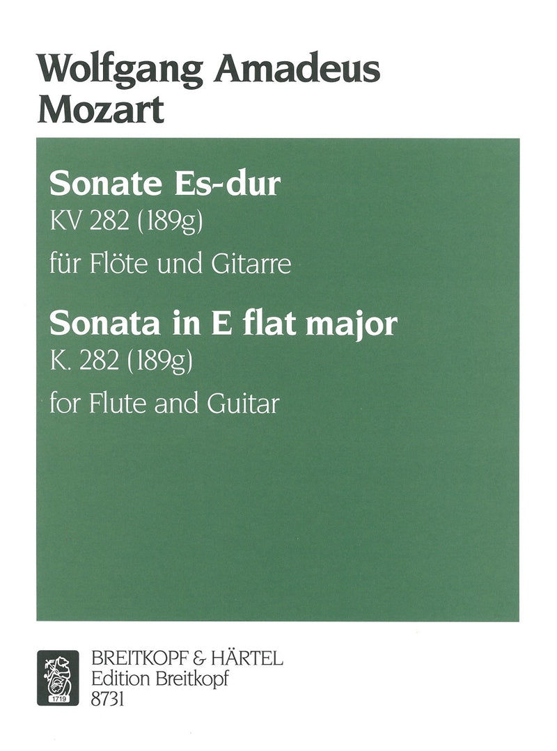 Sonata in Eb major K, 282