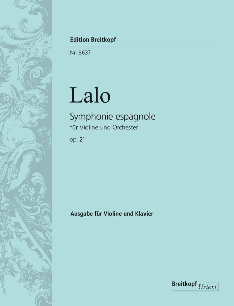 Symphonie espagnole Op. 21（ピアノ・リダクション）