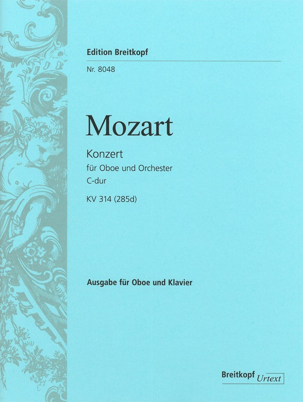 Oboe Concerto in C major K. 314 (285d)（ピアノ・リダクション）