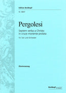 Septem verba a Christo in cruce moriente prolata （ヴォーカル・スコア）