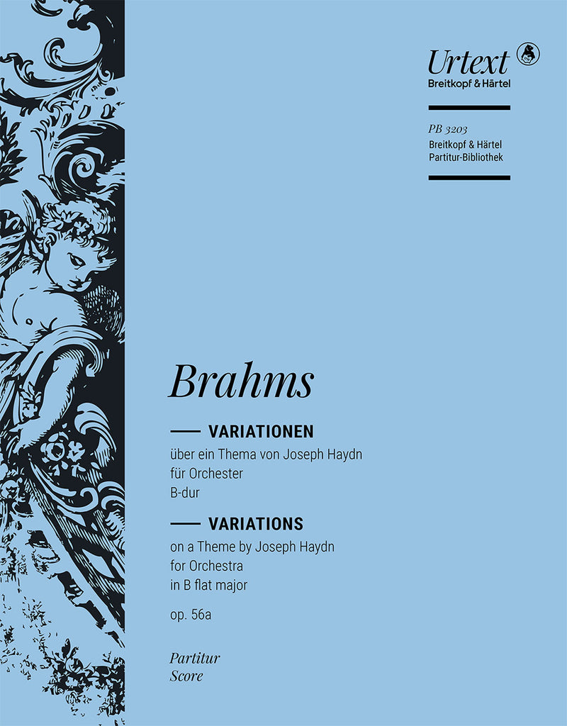 Variations on a Theme by Joseph Haydn in Bb major Op. 56a [full score]