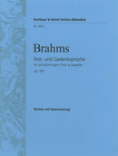Fest- und Gedenksprueche Op. 109 [full score]