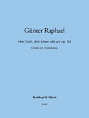 Herr Gott, dich loben alle wir op. 84 [スコアとパート譜]