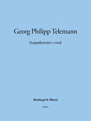 Double Concerto in C minor [full score]