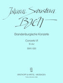 Brandenburg Concerto No. 6 in Bb major BWV 1051 [full score]