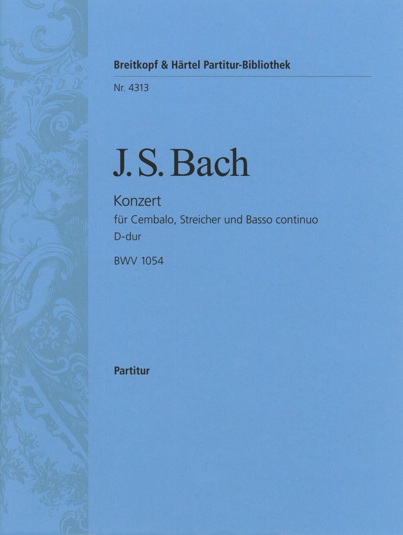 Harpsichord Concerto in D major BWV 1054 [full score]