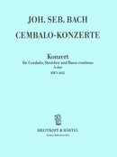 Harpsichord Concerto in A major BWV 1055 [full score]