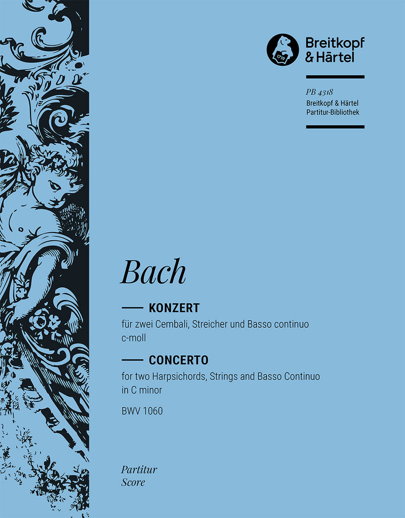 Harpsichord Concerto in C minor BWV 1060 [full score]