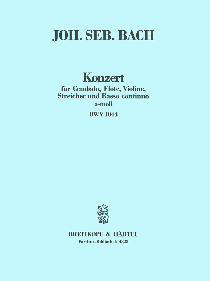 Concerto in A minor BWV 1044 [full score]